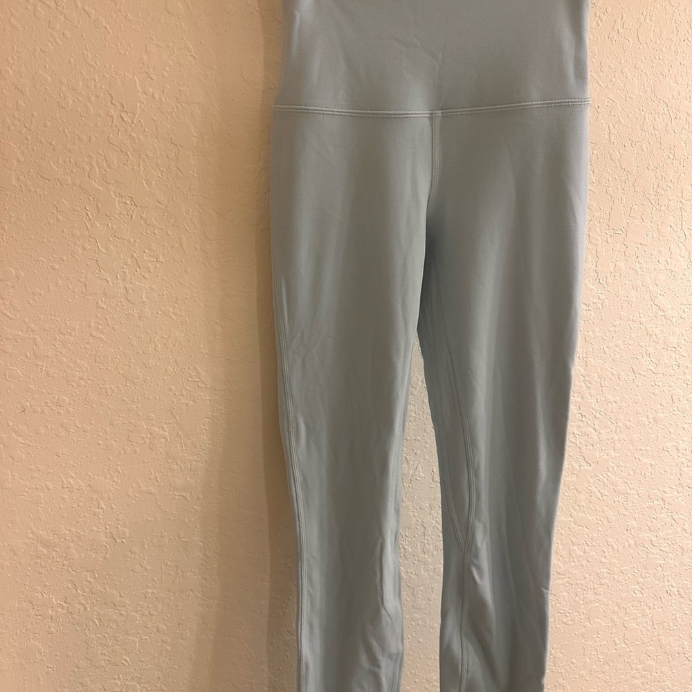 lululemon athletica Light Gray Leggings
